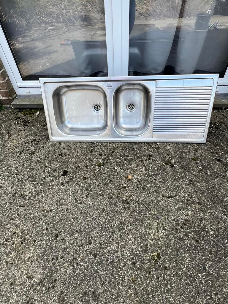 Evier, Enlèvement, Neuf, Inox, Robinet