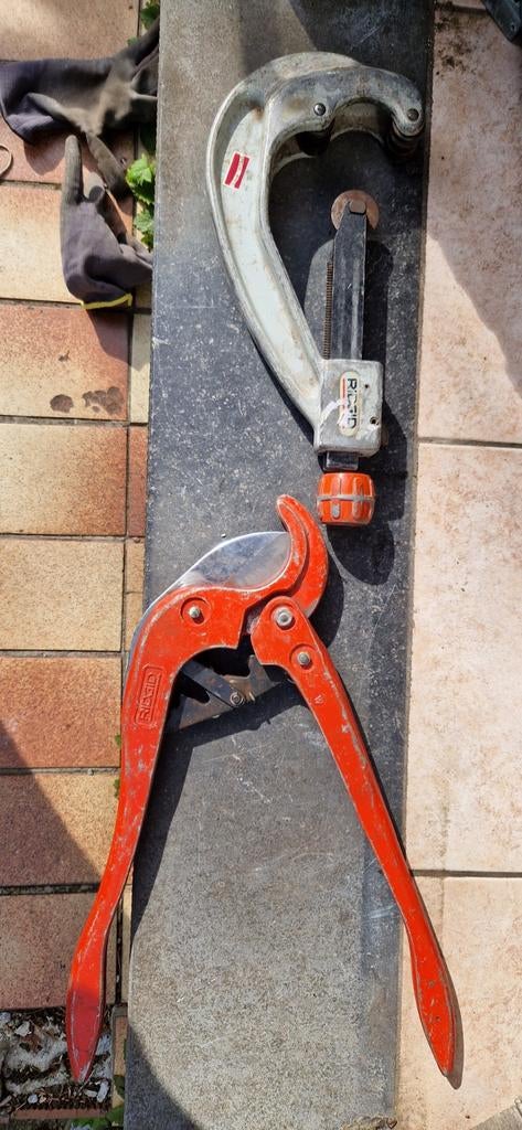 Lot Coupe-tubes Professionnels RIDGID, Doe-het-zelf en Bouw, Sanitair, Koper, Inox
