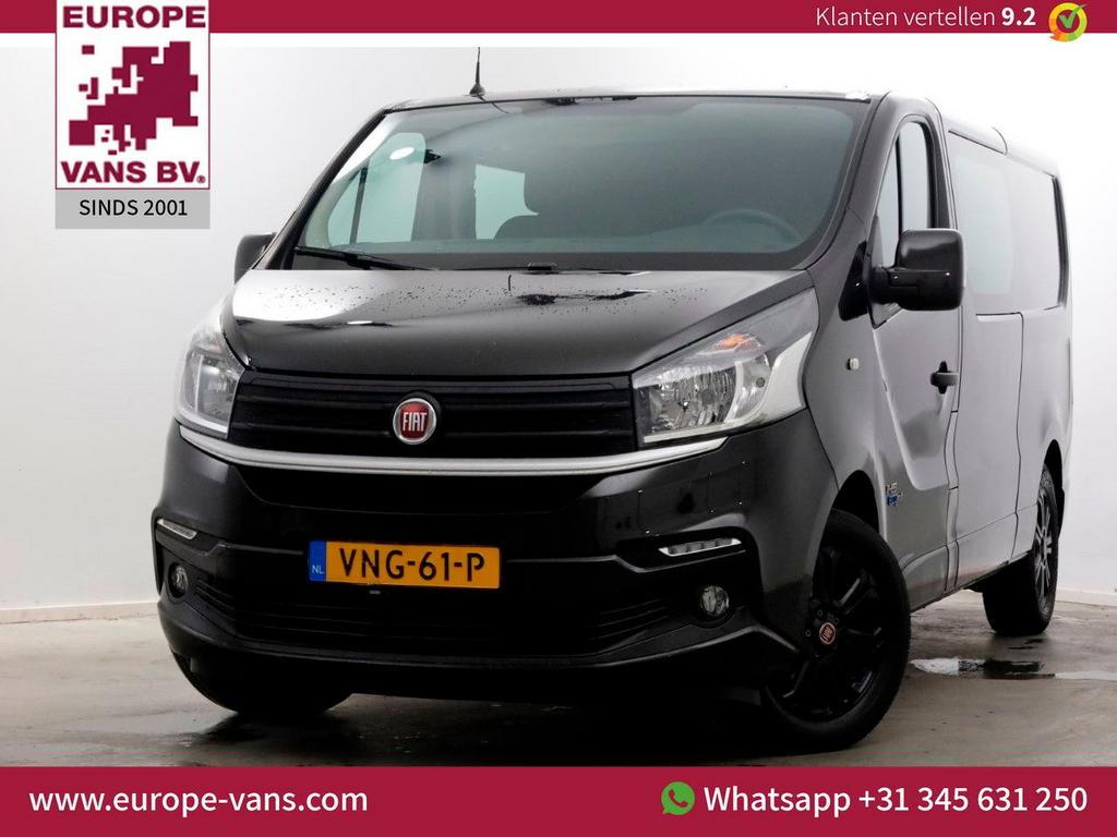 Fiat Talento 2.0 MultiJet 145pk L2H1 D.C. Business Pro Airco, Auto's, Bestelwagens en Lichte vracht, Zwart, Bedrijf, Onderhoudsboekje