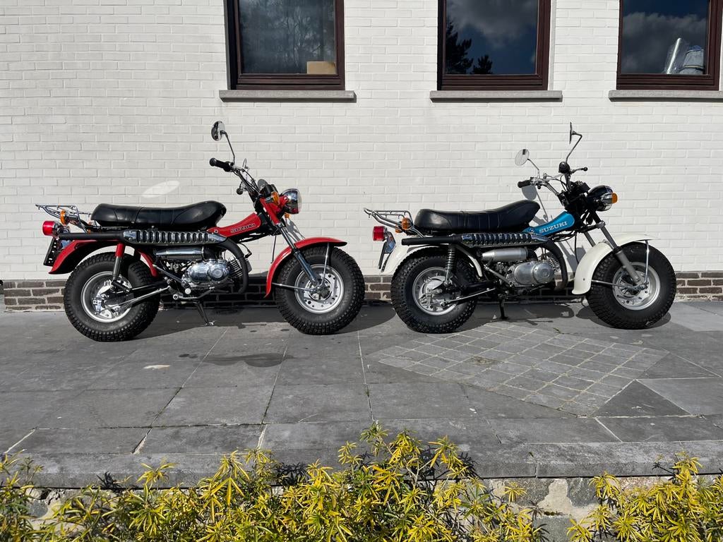 Suzuki RV 90x2 met wisselstukken, Motoren, Bedrijf, 89 cc