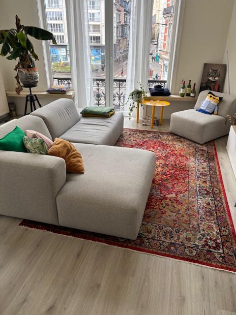 Zetel, 3 delen, Ophalen, Gebruikt, Stof