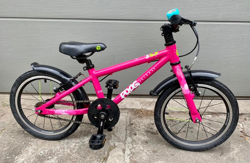 Frog 48 kinderfiets – in uitstekende staat! (4-6jaar), Vélos & Vélomoteurs, Enlèvement, Comme neuf, 16 à 20 pouces