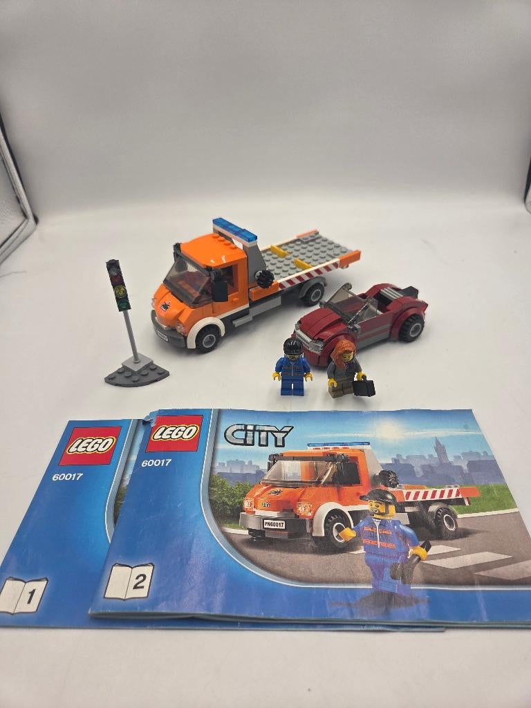 Camion à plateau Lego City 60017, Enfants & Bébés, Jouets | Duplo & Lego, Comme neuf, Lego, Ensemble complet, Complet, Instructions incluses