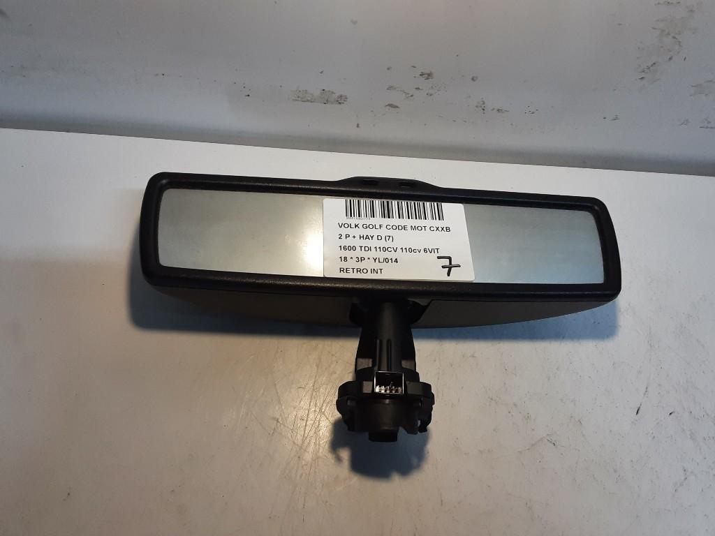 RETROVISEUR INTERIEUR Golf VII (AUA) (5Q0857511A), Volkswagen, Mevr. I. Hauben, Utilisé, Rue de l'Espoir 34 34
4030  GRIVEGNÉE, BE
