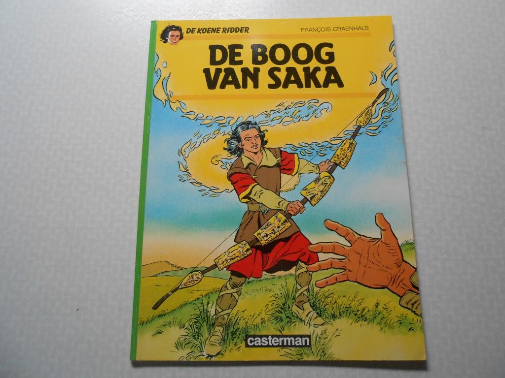 De koene ridder 16 De boog van Saka 1987 1 ste druk., Boeken, Stripverhalen, Eén stripboek, François craenhals, Nieuw, Ophalen of Verzenden