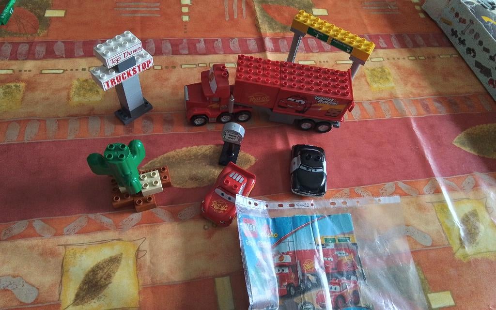 voitures et camions Lego Duplo, Enlèvement ou Envoi, Lego, Ensemble complet, Utilisé