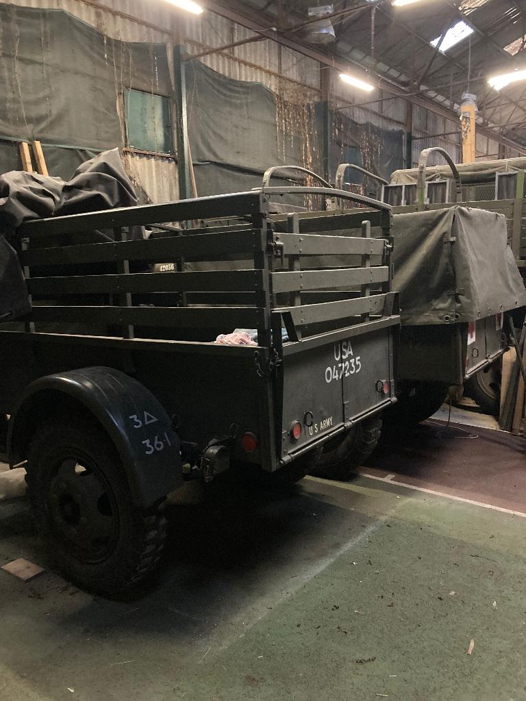 Remorques ben-hur us, Enlèvement, Armée de terre, Autres types