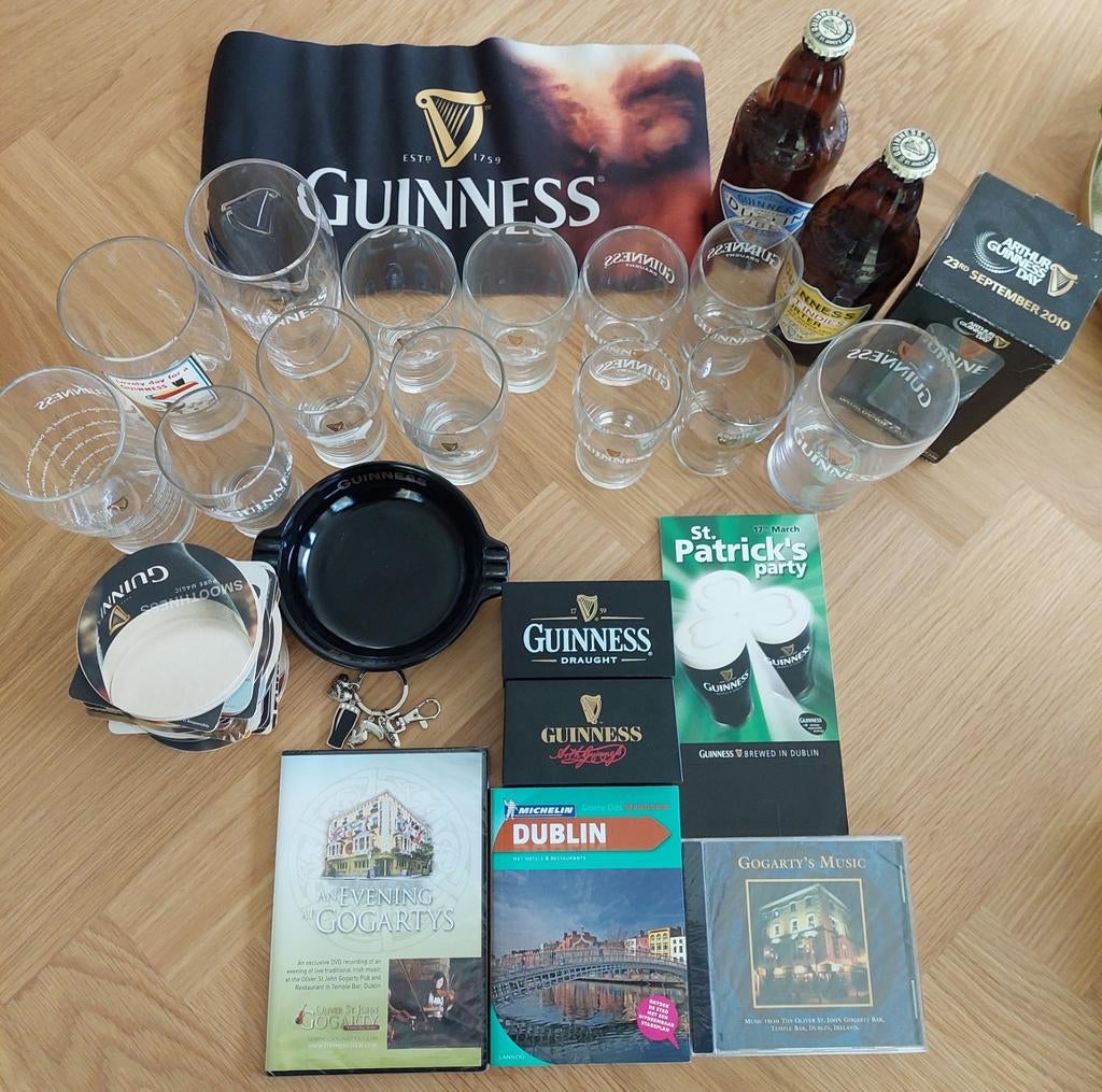 Guinness en Dublin gids 2011 en nieuwe Dvd en Cd Gogarty's, Enlèvement