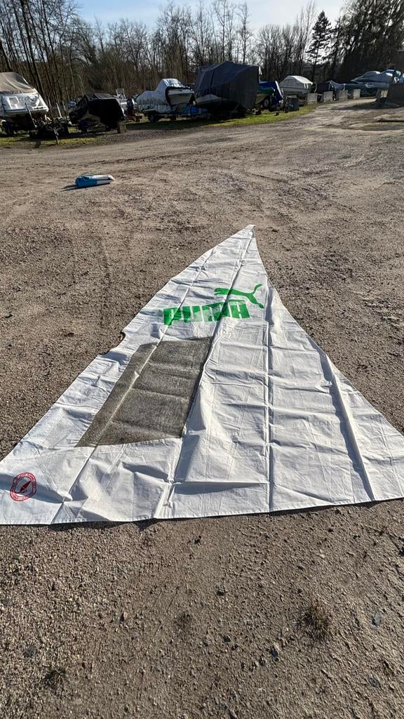 Voile Vintage PUMA, Sports nautiques & Bateaux, Voiles & Accessoires de voile, Enlèvement, Utilisé