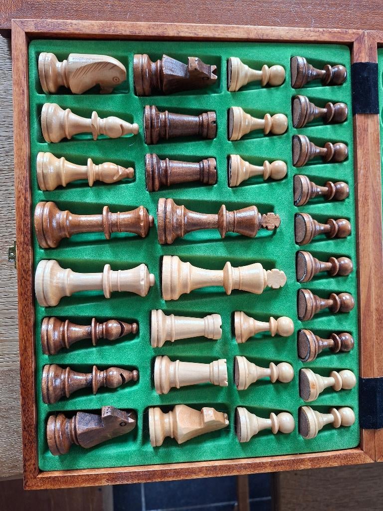 Schaakspel, Ophalen of Verzenden, Zo goed als nieuw