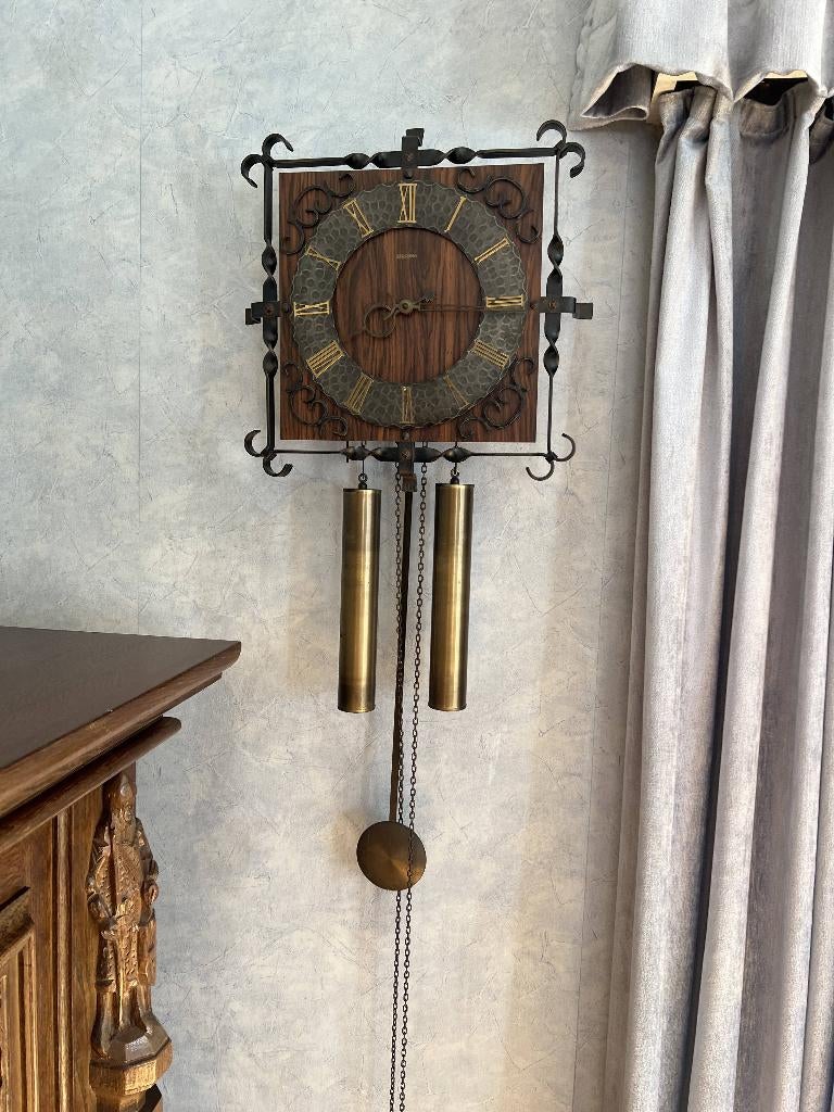 horloge murale classique avec pendule et poids, Enlèvement