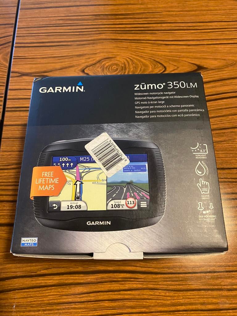 Garmin Zumo 350 LM, motor gps, Motoren, Accessoires | Navigatiesystemen, Ophalen, Zo goed als nieuw