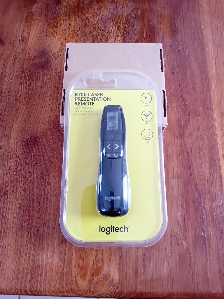 Logitech R700 Télécommande de Présentation, Informatique & Logiciels, Pointeurs de présentation, Enlèvement, Neuf, Logitech