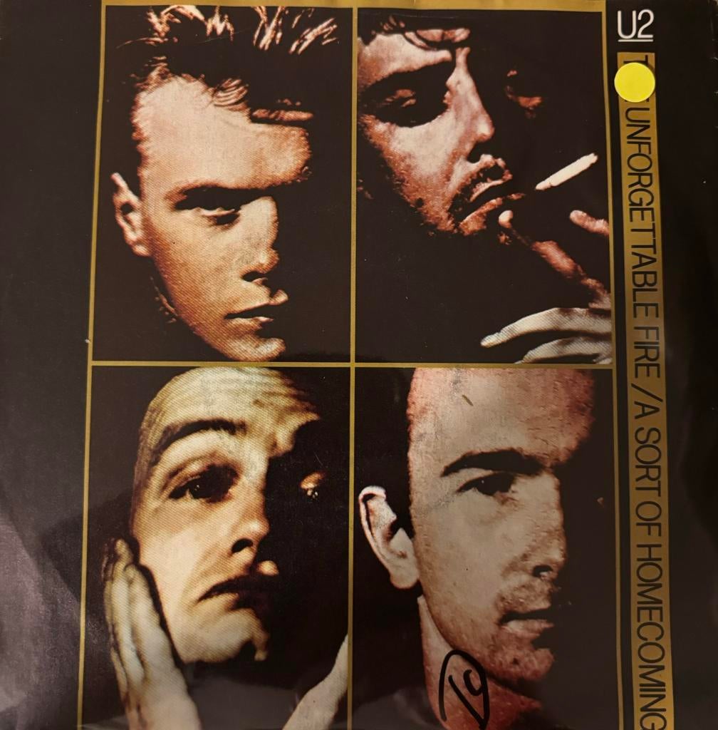 U2. - The unforgettable fire - a sort of homecoming(7”vinyl), Ophalen of Verzenden, Zo goed als nieuw