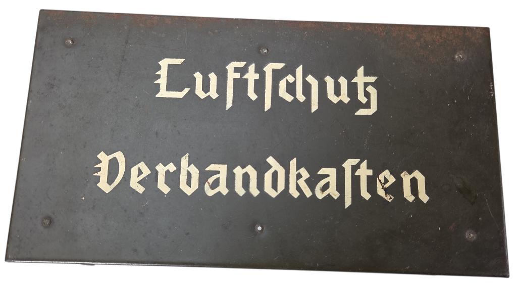 boîte à pansements allemande de la Seconde  avec contenu, Collections, Enlèvement ou Envoi