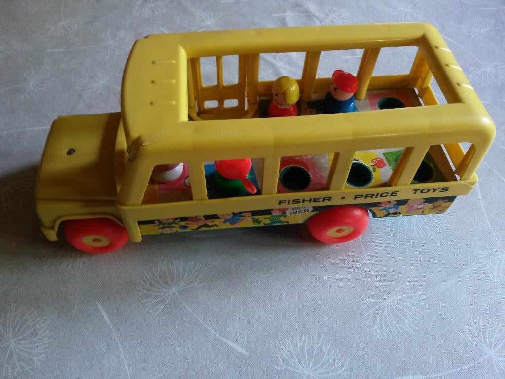 Fisher price - schoolbus, Ophalen of Verzenden, Gebruikt