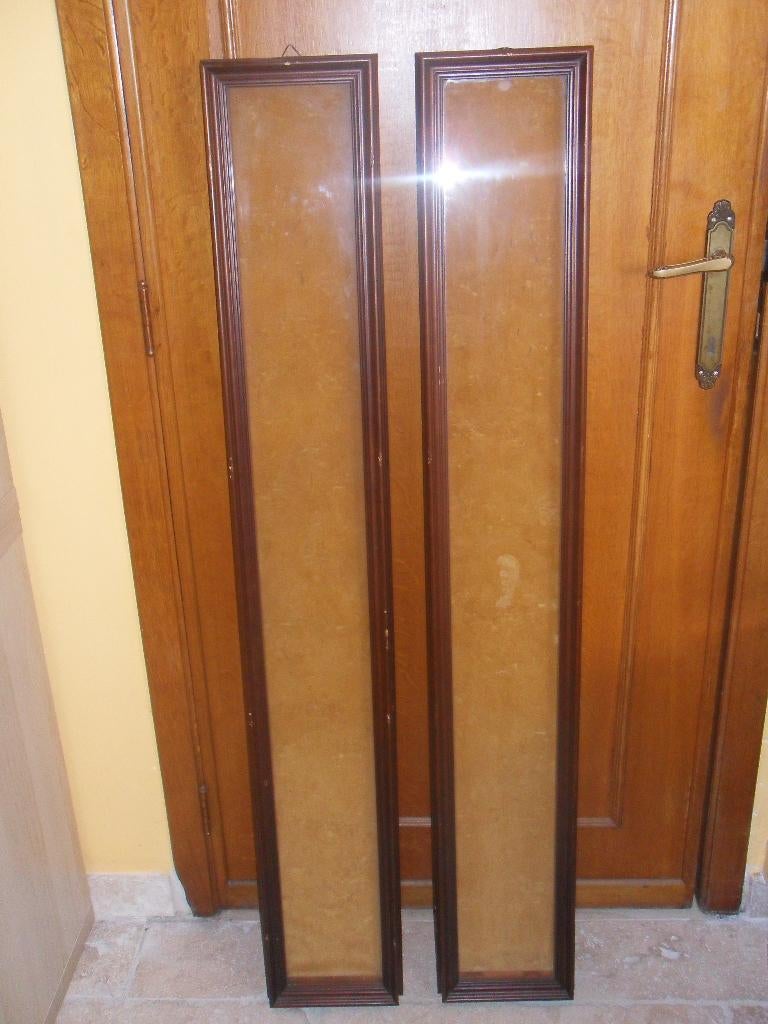 2 vitrinekasten, Moins de 25 cm, Comme neuf, Enlèvement, 100 à 150 cm