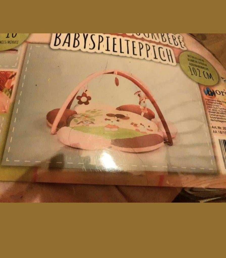 Tapis de sol rose pour bébé., Enfants & Bébés, Enlèvement ou Envoi