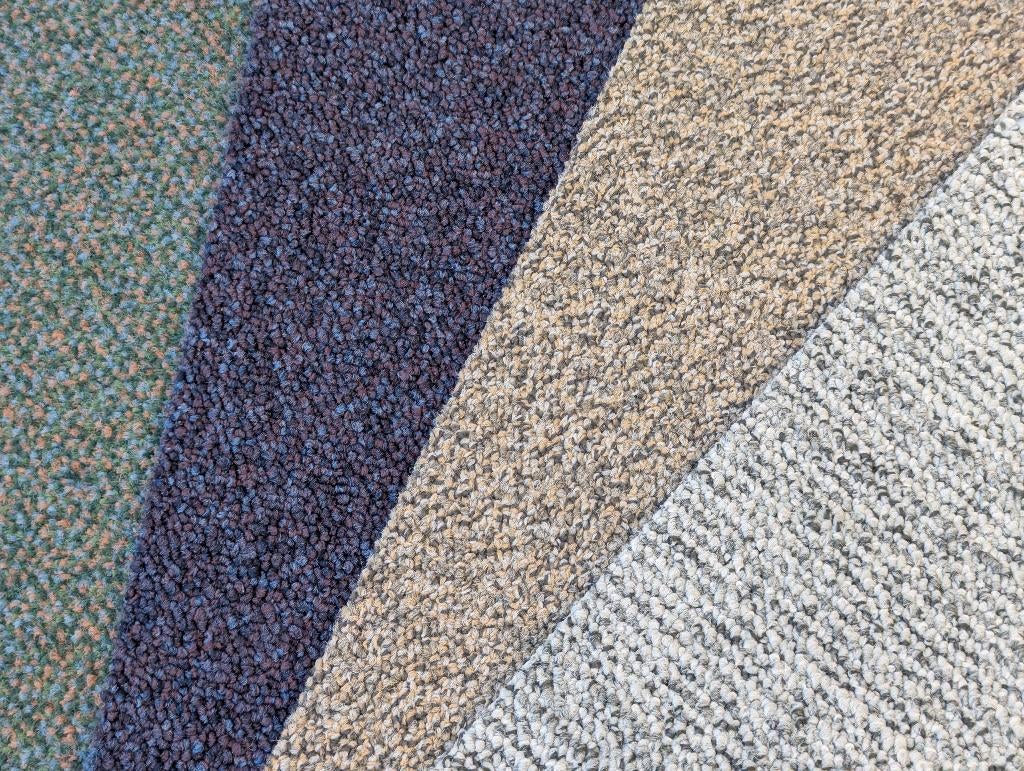 Dalle de moquette 50x50, Bleu, 50 à 100 cm, Enlèvement, 50 à 100 cm