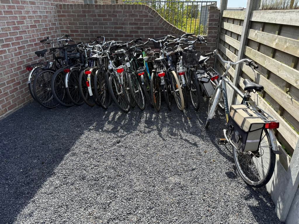 Lot fietsen, Fietsen en Brommers, Ophalen, Gebruikt