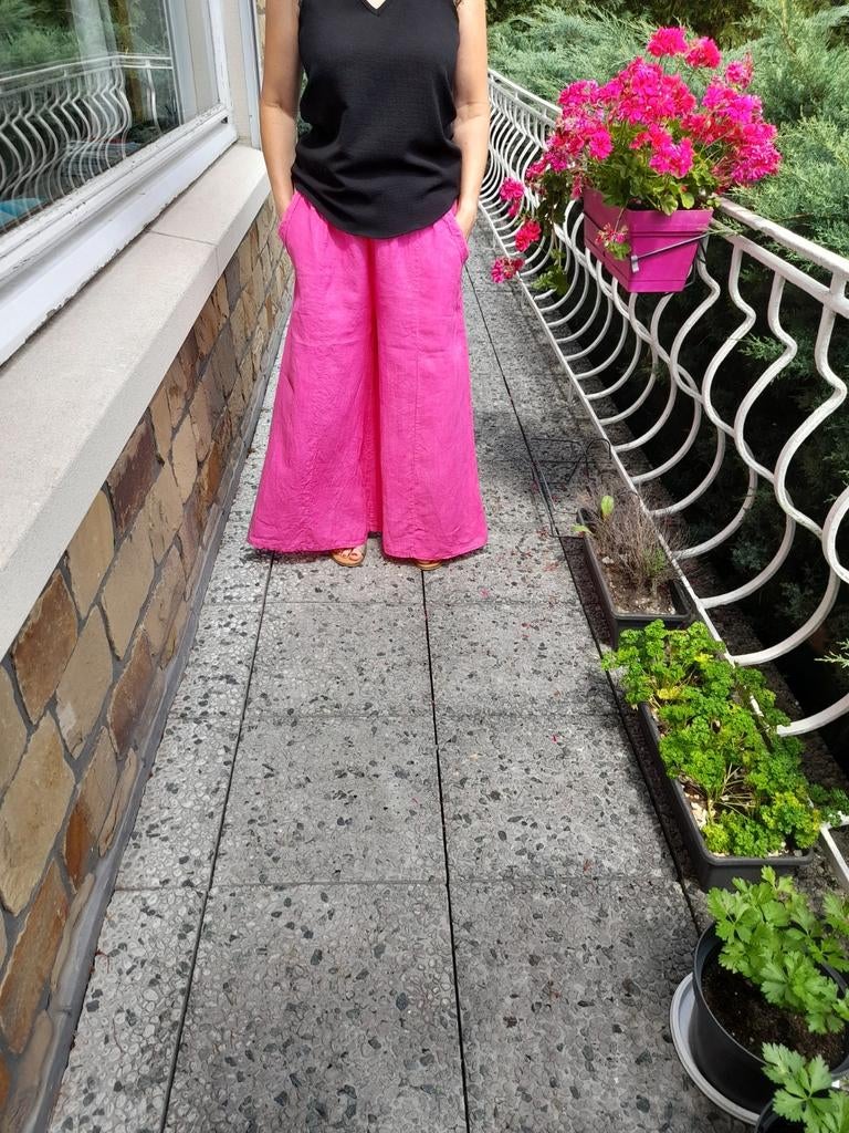 NIEUWE linnen broek, Ophalen of Verzenden, Nieuw