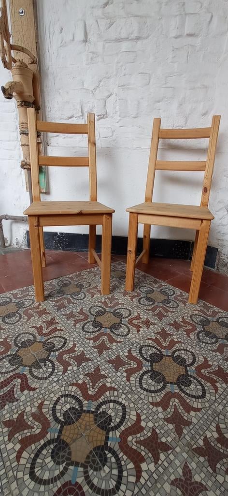 Chaises bois, Enlèvement, Bois, Deux