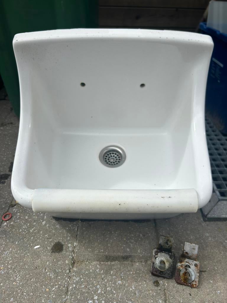 Wastafel met kraan, Bricolage & Construction, Sanitaire, Utilisé, Lavabo, Enlèvement