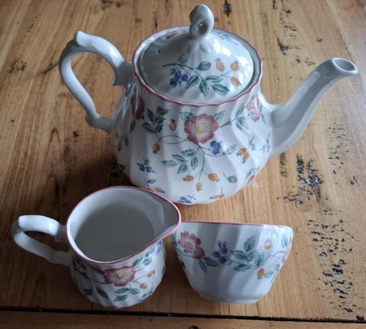 SALE Churchill, Briar Rose, koffiepot & roomstel, -, Comme neuf, Autres types, Autres styles