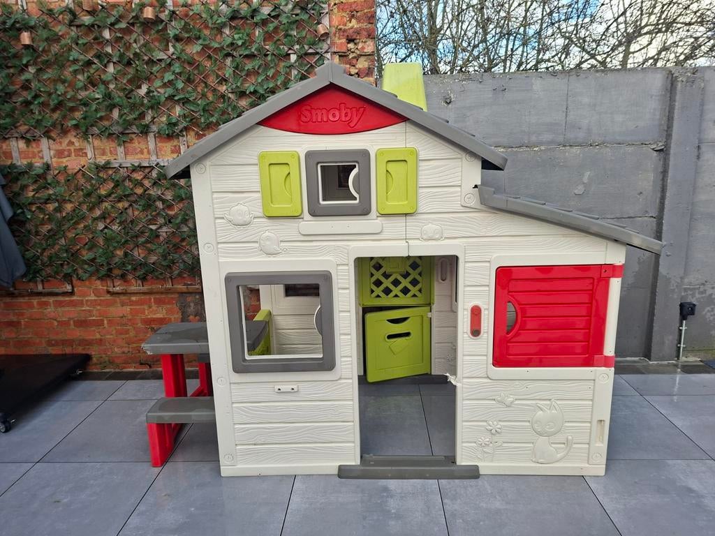 Smoby speelhuisje, Ophalen