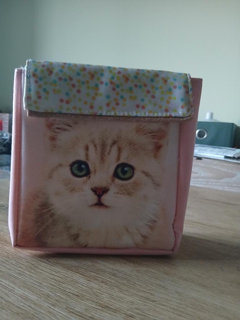 make-up tas, Handtassen en Accessoires, Toilettassen, Ophalen, Zo goed als nieuw, Roze, Meisje