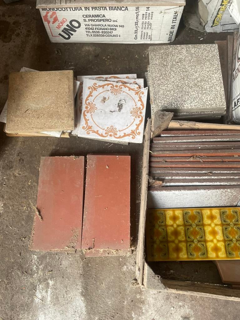 Tegels, Doe-het-zelf en Bouw, Tegels, Ophalen, Zo goed als nieuw, Keramiek, Vloertegels
