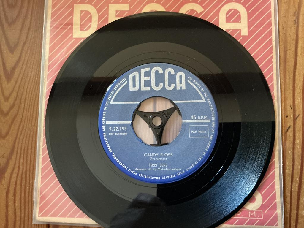 7” Terry Dene - Candy Floss, Ophalen of Verzenden