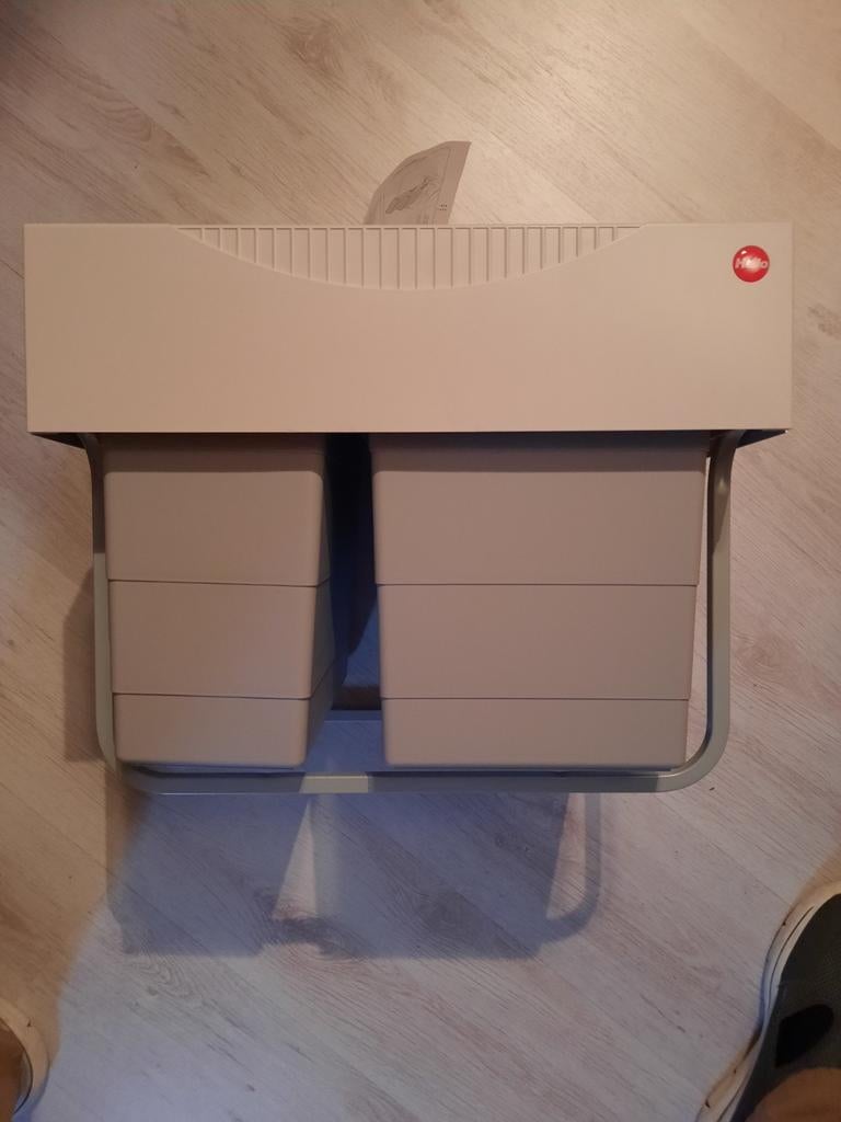 NOUVEAU bac de tri de cuisine, Enlèvement