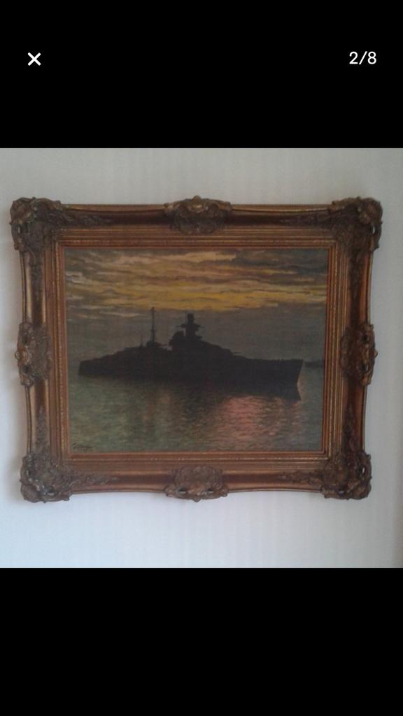 Schilderij Th. j Jansen, Antiek en Kunst, Ophalen