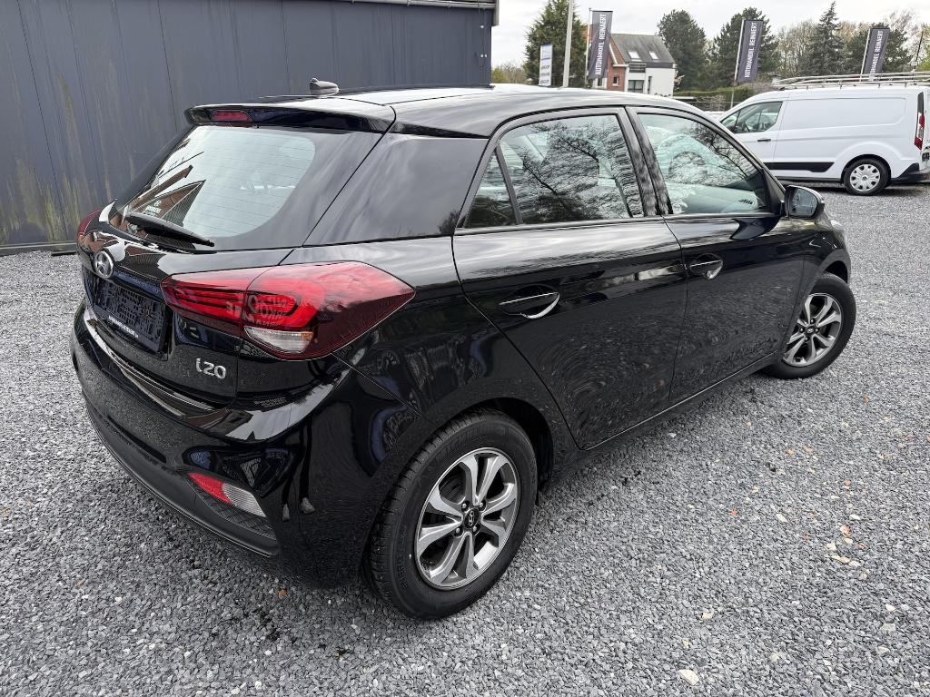 Hyundai i20,1.2i, 2020, 86.000km, Airco, Camera + Garantie, Autos, Hyundai, Achat, Entreprise, Entretenue par le concessionnaire