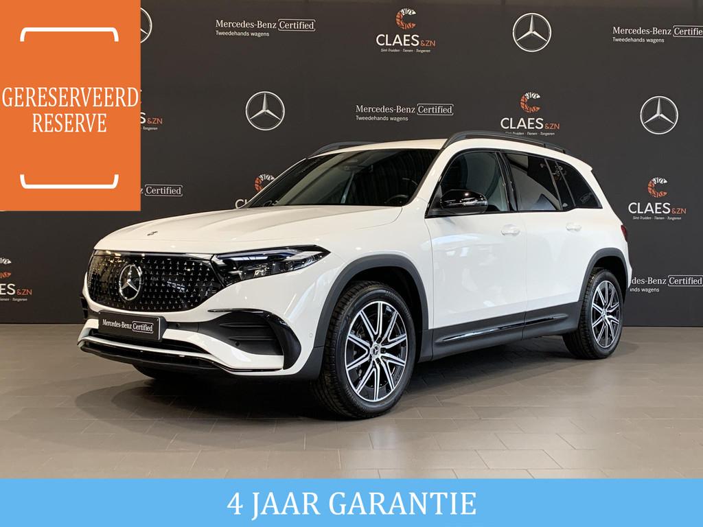 Mercedes-Benz EQB 300 4MATIC AMG Line DOS 8492, Auto's, Mercedes-Benz, Automaat, Gebruikt, 417 km, Wit