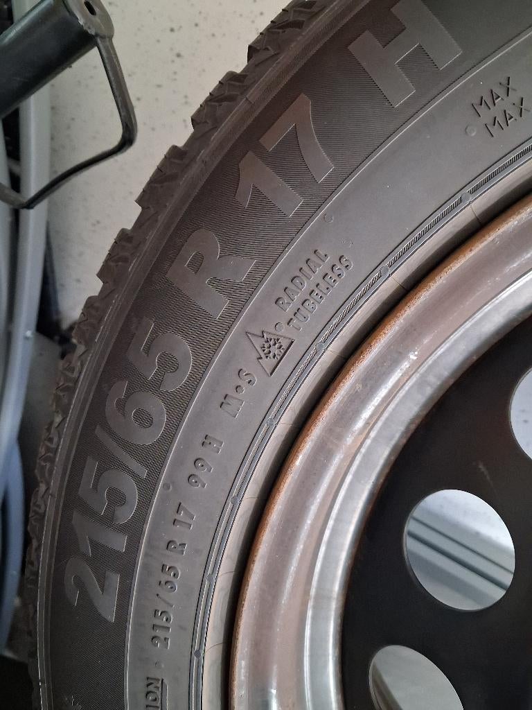 Winterbanden Semperit Speed Grip-5. op velg., Auto-onderdelen, Banden en Velgen, Ophalen, Banden en Velgen, 17 inch, Winterbanden