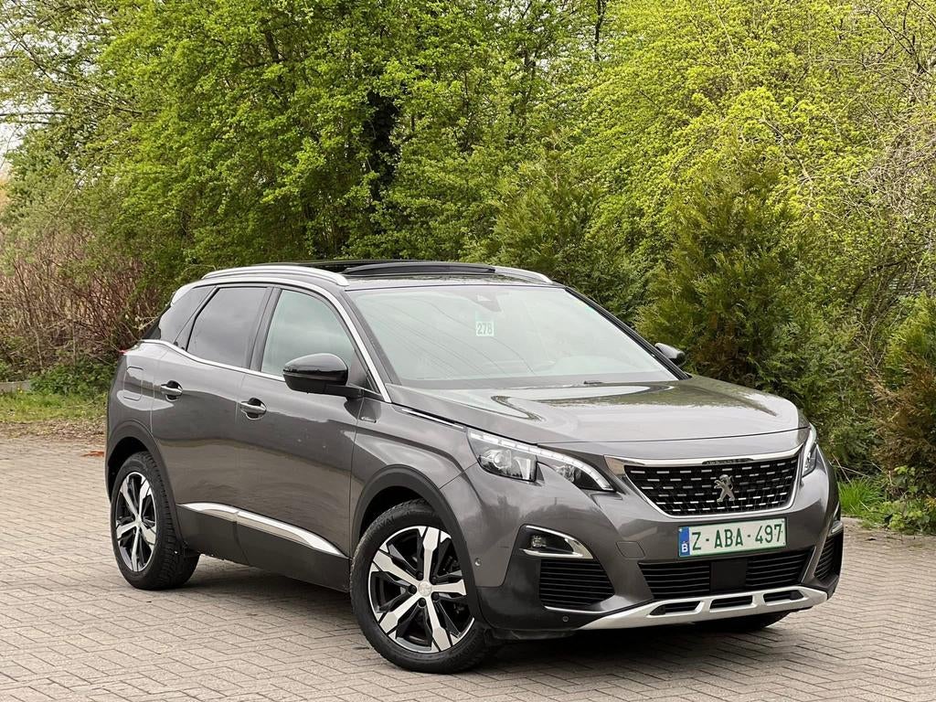 Peugeot 3008 GT-line 2018 1.6hdi Automatt, Autos, Peugeot, Cuir, Euro 6, Entreprise, Diesel
