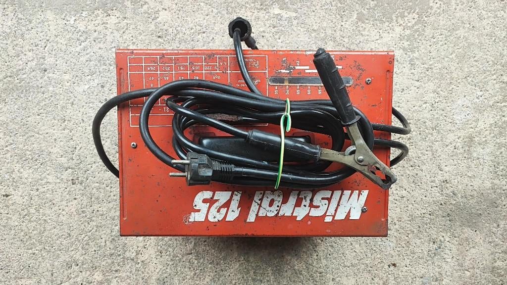 poste a souder MISTRAL 125 Ampères, Bricolage & Construction, Enlèvement, Utilisé, Moins de 150 ampères, Électrodes