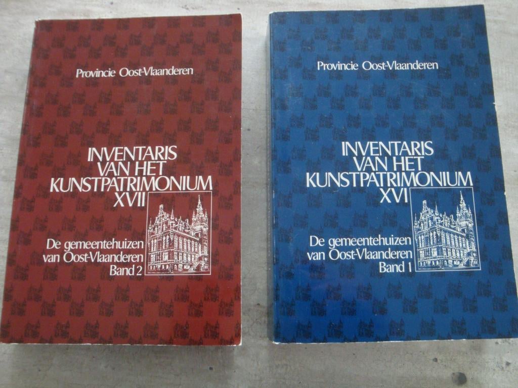 DE GEMEENTEHUIZEN VAN OOST-VLAANDEREN BAND 1, 2, Boeken, Ophalen of Verzenden, Gelezen