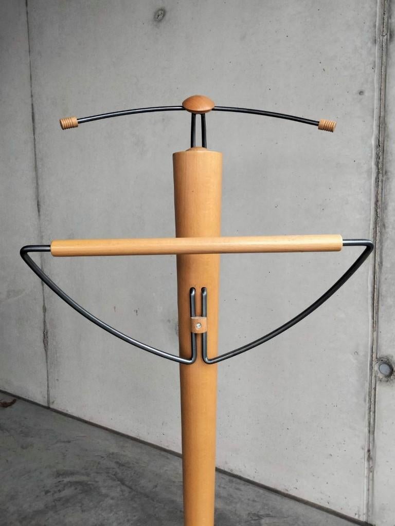 1970s vintage design dressboy kapstok, Ophalen, Gebruikt, Staande kapstok, 100 tot 150 cm