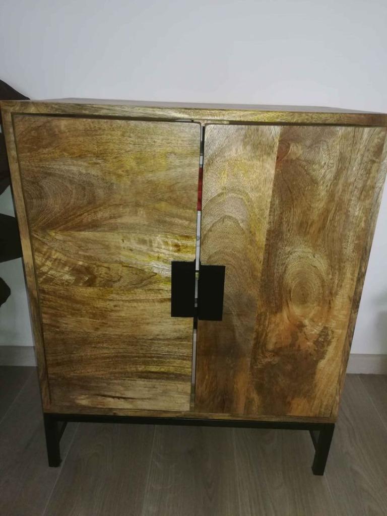 buffet en manguier, 25 à 50 cm, Moins de 100 cm, Enlèvement, 50 à 100 cm