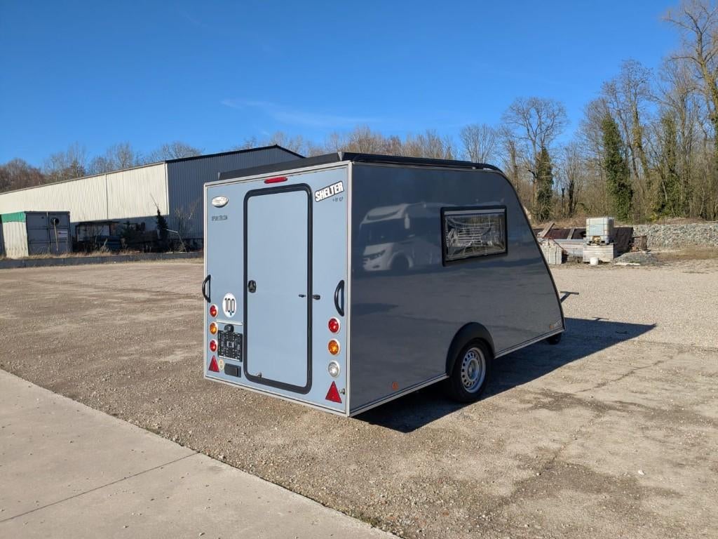 Kip Shelter plus, inclusief De Waard Bosuil tent, Caravans en Kamperen, Caravans, Kip, Bedrijf, Treinzit, Schokbreker