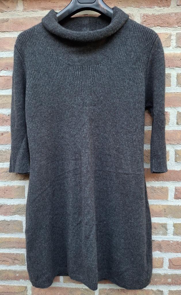 100 % Cashmere trui/tuniek/jurk, Kleding | Dames, Ophalen of Verzenden, Zo goed als nieuw, Maat 38/40 (M), Zwart