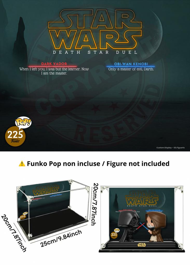 Funko Pop Star Wars — Showcase voor Death Star Duel, Verzamelen, Ophalen of Verzenden