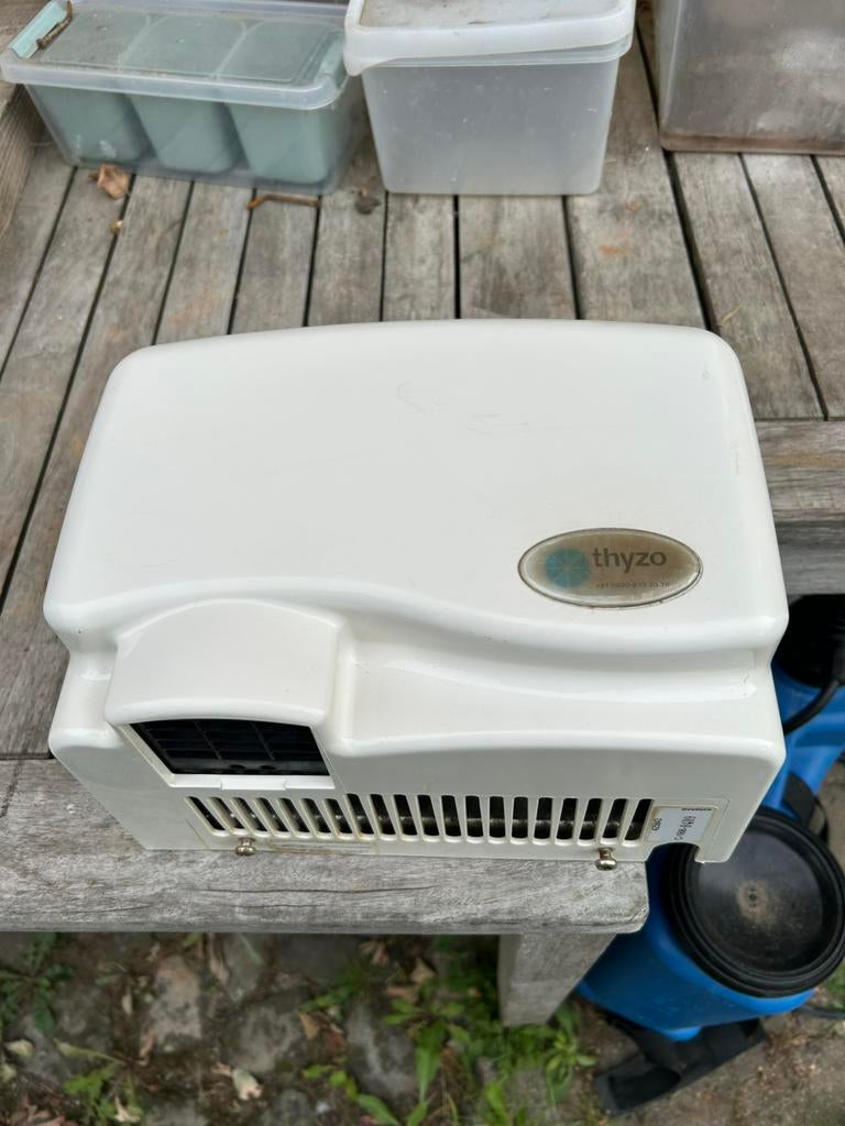 warme lucht handendroger Thyzo, Electroménager, Ventilateurs, Enlèvement, Utilisé, Autre