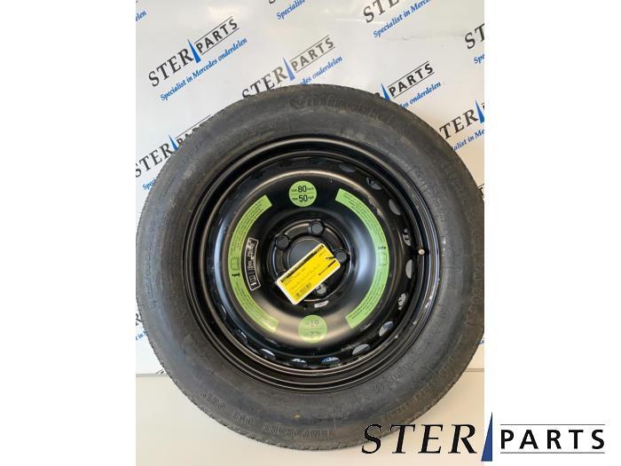 Roue galette d'un Mercedes C-Klasse, Autos : Pièces & Accessoires, Véhicule de tourisme, -, 3 mois de garantie, Utilisé