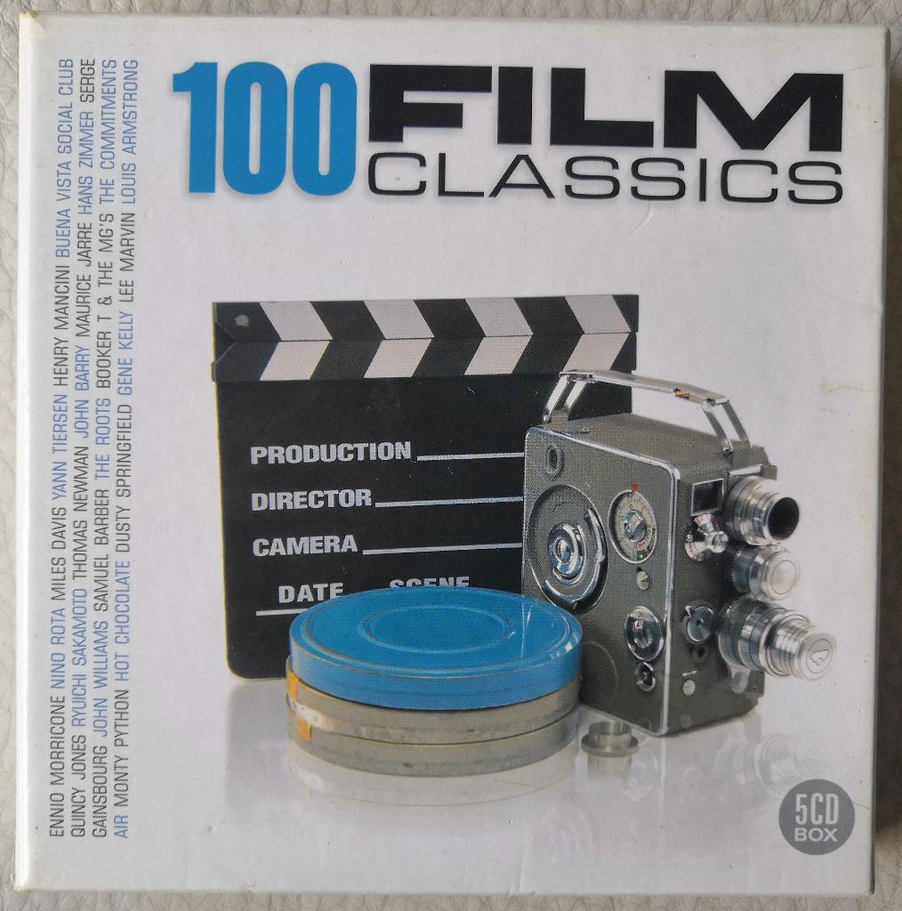 100 classiques du film/5 x CD, coffret de compilation, CD & DVD, Enlèvement ou Envoi, Comme neuf, Coffret