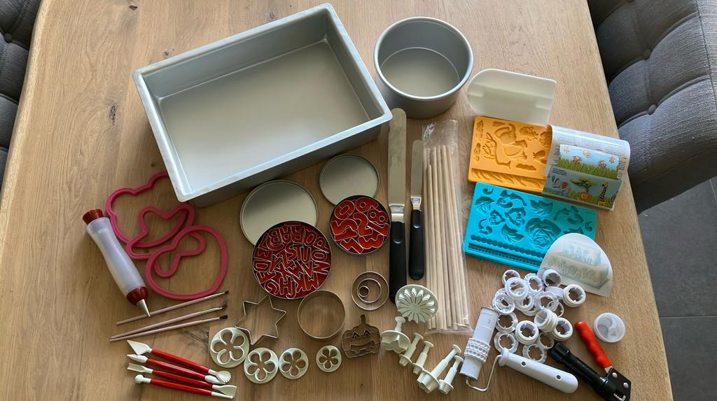 Cake en taart bak/versier en inpak benodigdheden, Ophalen of Verzenden, Zo goed als nieuw, Taarten