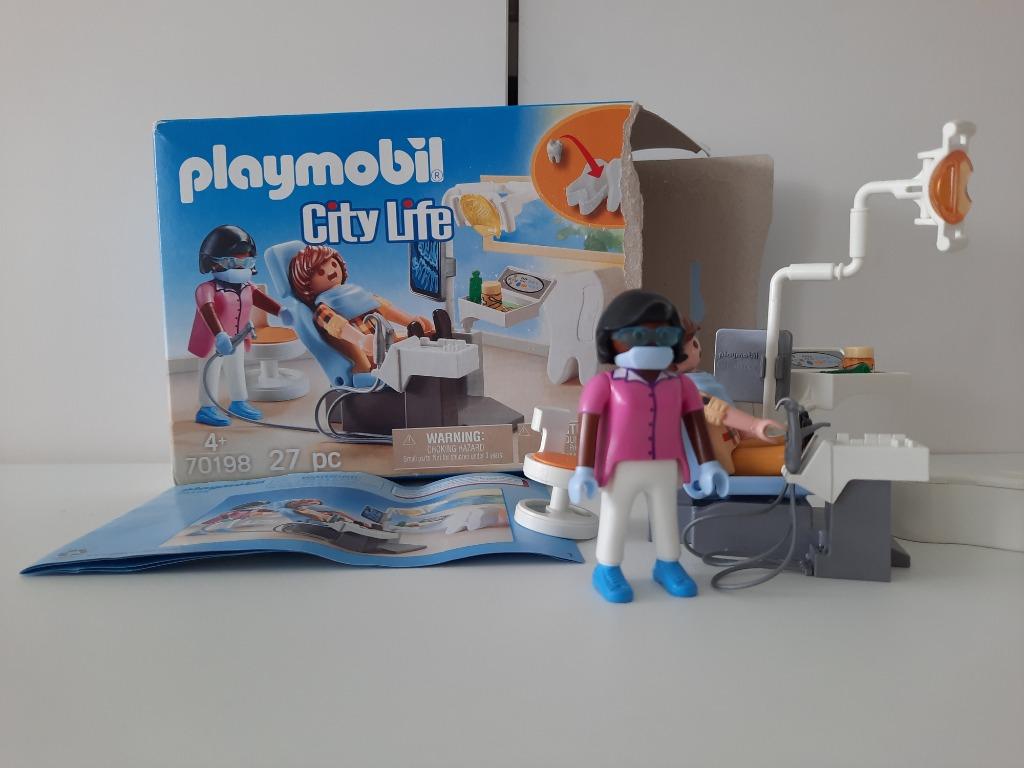 PLAYMOBIL City Life Tandartspraktijk - 70198, Ophalen of Verzenden, Zo goed als nieuw, Complete set